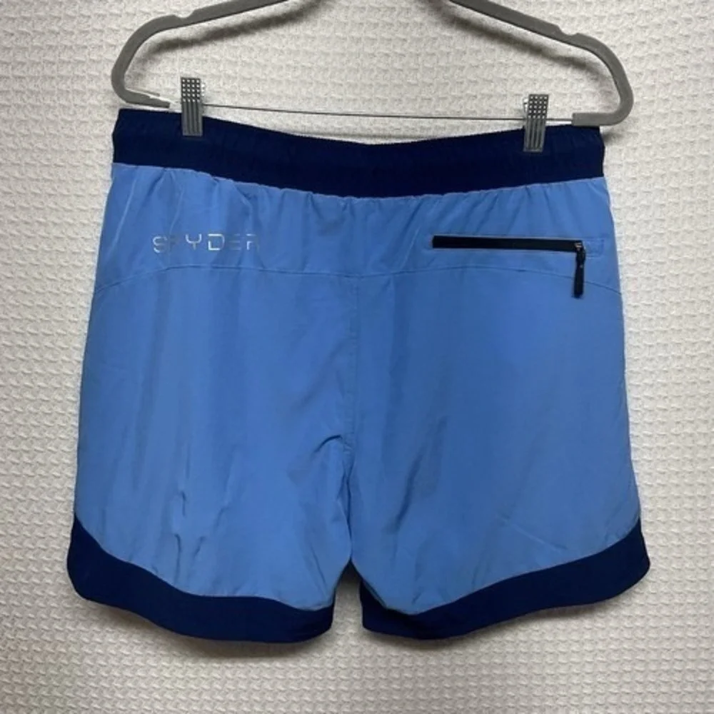 NWOT Spyder‎ Blue Swim Board Shorts Men L (36x6.5